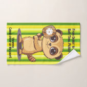 De Dinkende Stinkende Schoonmaakkat! Handdoek (Handdoek)
