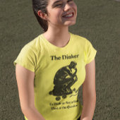 De dinker denker gepersonaliseerde grappige pickle t-shirt
