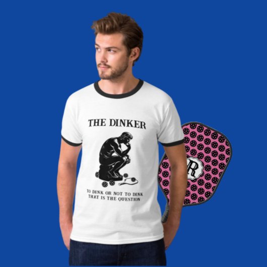 De dinker denker gepersonaliseerde grappige pickle t-shirt