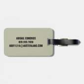 de Dinker Retro WPA van de Kennis van het Poster Bagagelabel (Achterkant horizontaal)