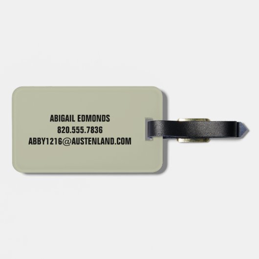  de Dinker Retro WPA van de Kennis van het Poster  Bagagelabel (Achterkant horizontaal)