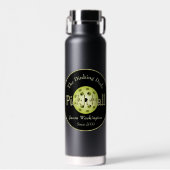 De Dinking Dude Duo Pickleball Ball De Thor Waterfles (Voorkant)