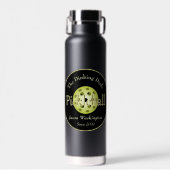 De Dinking Dude Duo Pickleball Ball De Thor Waterfles (Voorkant)
