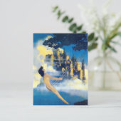 De Dinky Bird, Maxfield Parrish Briefkaart (Staand voorkant)