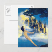 De Dinky Bird, Maxfield Parrish Briefkaart (Voorkant / Achterkant)