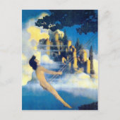 De Dinky Bird, Maxfield Parrish Briefkaart (Voorkant)