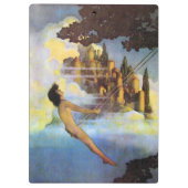 De Dinky Bird Maxfield Parrish Klembord (Achterkant)