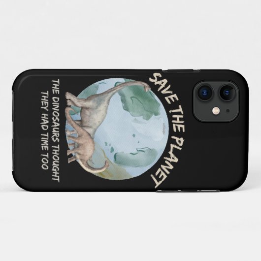 DE DINOSAURS DACHTEN DAT ZE.. Case-Mate iPhone CASE (Achterkant (horizontaal))