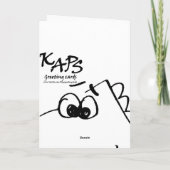 De Dinosaurus van de verjaardag Kaart (Achterkant)