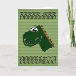 De Dinosaurus van de verjaardag Kaart