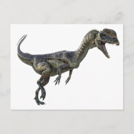 De Dinosaurus van Dilophosaurus Briefkaart