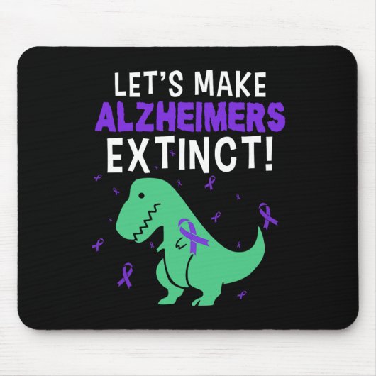 De dinosaurus van Heimerheimer laat hem uitsterven Muismat (Voorkant)