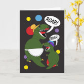 De Dinosaurus van Rex van de Tyrannosaurussen van Kaart (Gele Bloem)