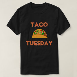 De Dinsdag van de taco T-shirt