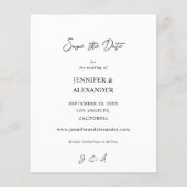 De Directe Foto 2 van de begroting sparen de Datum Flyer (Achterkant)