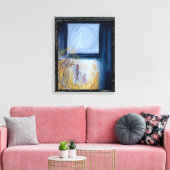 De directeur canvas afdruk (Insitu (Woonkamer))