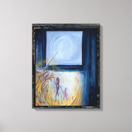 De directeur canvas afdruk
