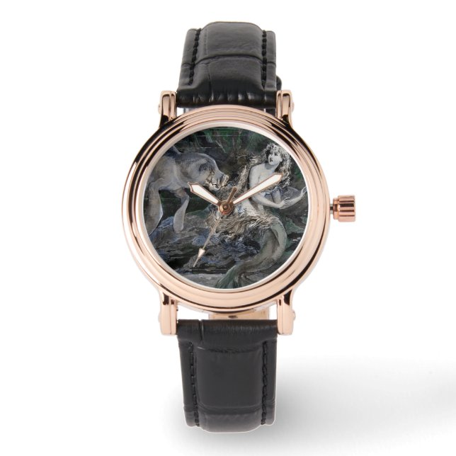 De directeur ontmoet een zeemeermin horloge (Voorkant)