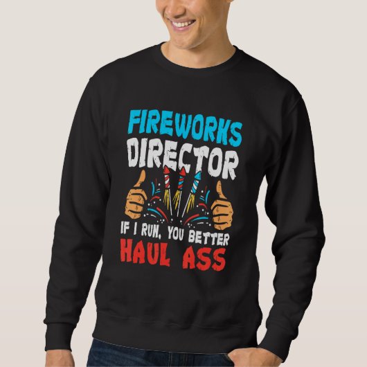 De Directeur van het vuurwerk als ik vierde van Ju Trui (Voorkant)