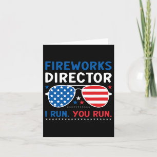 De Directeur van het vuurwerk ik stel u in werking Kaart