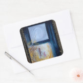 De directeur vierkante sticker (Envelop)