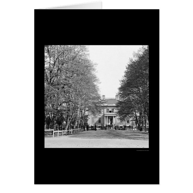 De directie van de gouverneur in Richmond, VA 1865 (Voorkant)