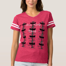 De Disc Golf Chick dames shirt