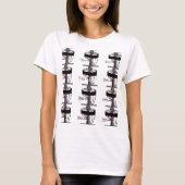De Disc Golf Chick dames shirt (Voorkant)
