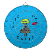 De Disc Golf verdonkert dart board game Dartbord (Voorkant)