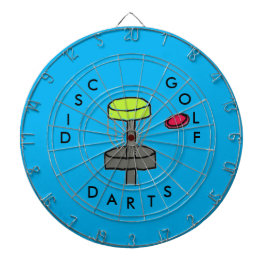 De Disc Golf verdonkert dart board game Dartbord