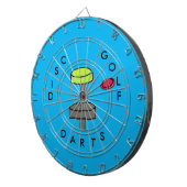 De Disc Golf verdonkert dart board game Dartbord (Voorkant Rechts)