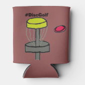 De #DiscGolf koelbox Blikjeskoeler (Voorkant)