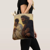 De disciples Peter en John Running Tote Bag (Dichtbij)