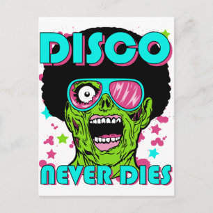 De disco sterft nooit briefkaart
