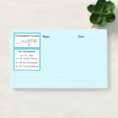 De Discriminant & De Kwadratische Formule Notitieb Post-it® Notes (Kantoor)