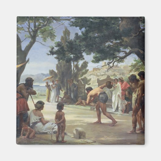 De Discus 1875 Magneet (Voorkant)