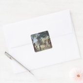 De Discus 1875 Vierkante Sticker (Envelop)