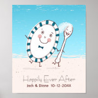 De Dish rijdt weg met de Spoon Beach Wedding