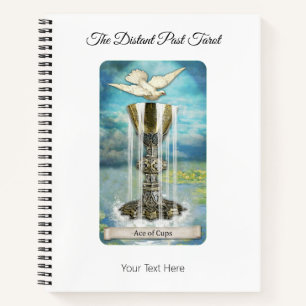 De Distant Past Tarot Card Deck Aas van Bekers Notitieboek