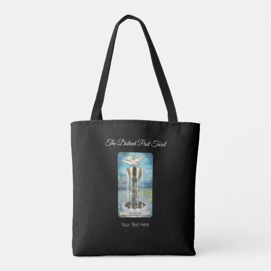 De Distant Past Tarot Card Deck Aas van Bekers Tote Bag (Achterkant)