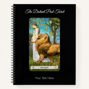 De Distant Past Tarot Deck Strength Kaart Notitieboek