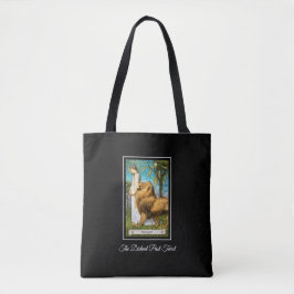De Distant Past Tarot Deck Strength kaart Tote Bag