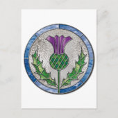 De Distel van het glas Briefkaart (Voorkant)