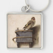 De distelvink sleutelhanger (Voorkant)