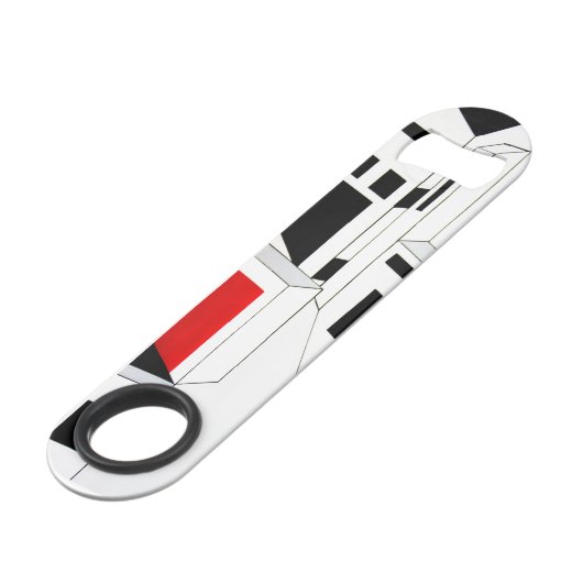 De District Speedy Bottle Opener Speed Flessenopener (Voorkant Gekanteld)