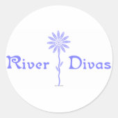 De Divas Ronde Sticker (Voorkant)