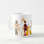 De Divas van de Egyptische Mokken (Voorkant links)