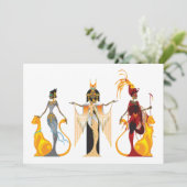 De Divas van de Uitnodigingen van Egypte (Staand voorkant)