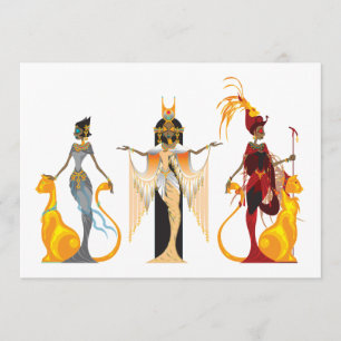 De Divas van de Uitnodigingen van Egypte
