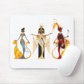 De Divas van Egypt Mousepad Muismat (Met muis)